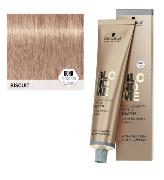 Schwarzkopf BlondMe Lift&Blend Krémhajfesték - Biscuit 60ml főképe